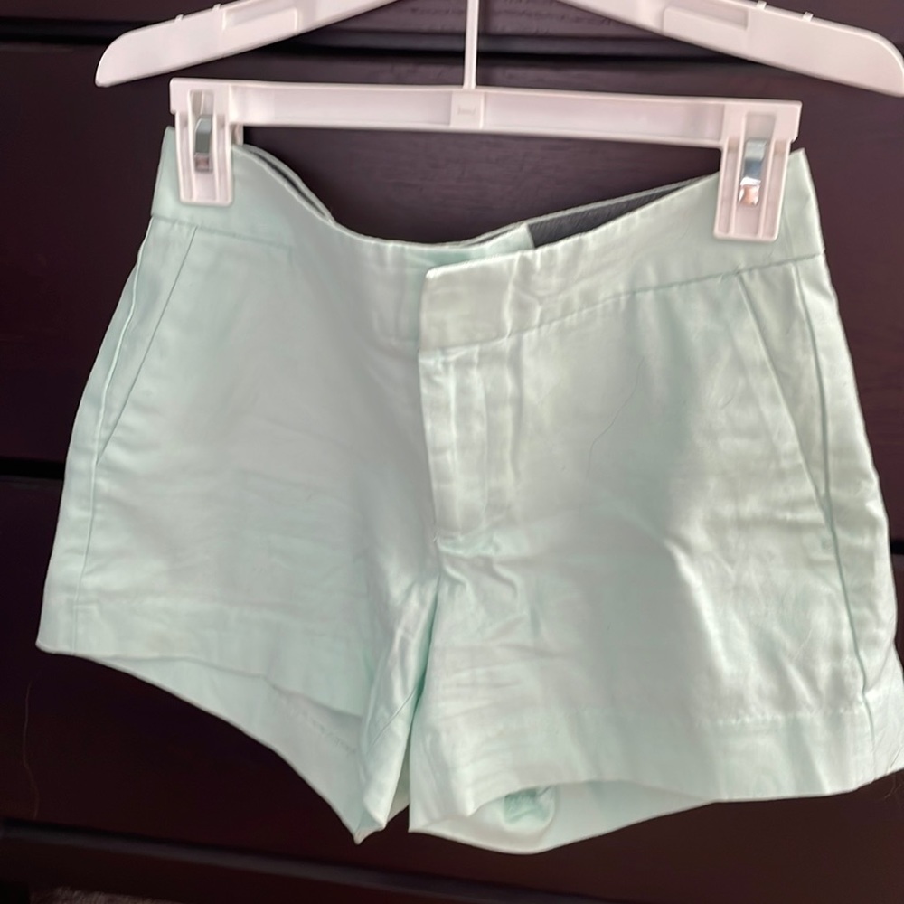 Banana Republic Hampton Fit Light Green Shorts